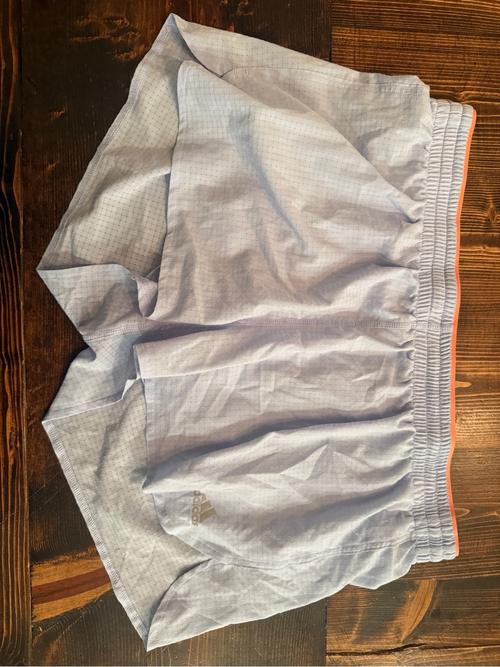 Adidas AEROREADY 3” Running Shorts Light Blue Orange XL